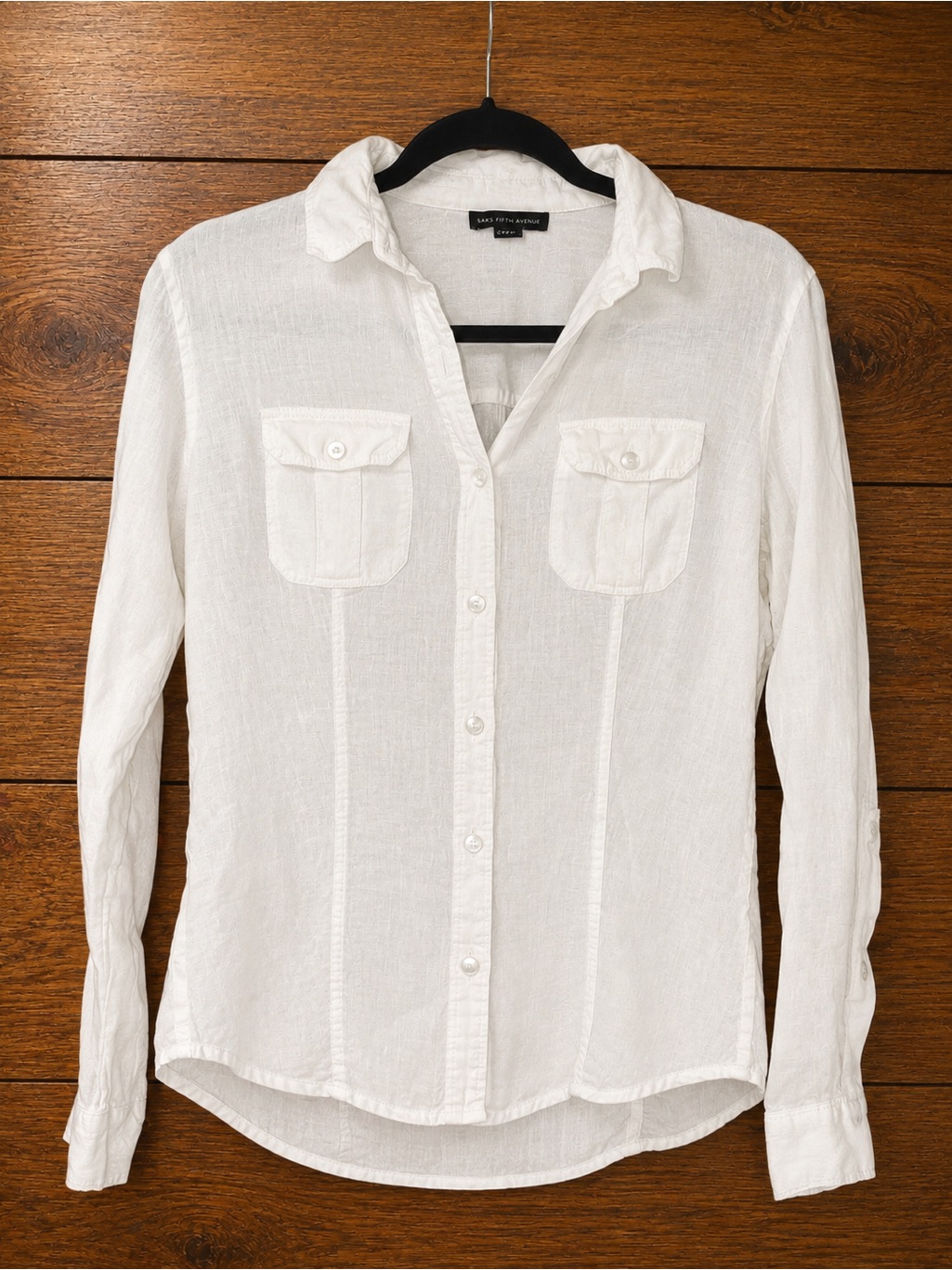 Saks Fifth Avenue 100% Silk Shirt